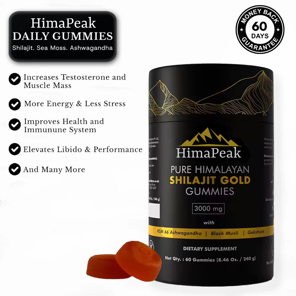 HIMAPEAK™ Pure Shilajit Gummies