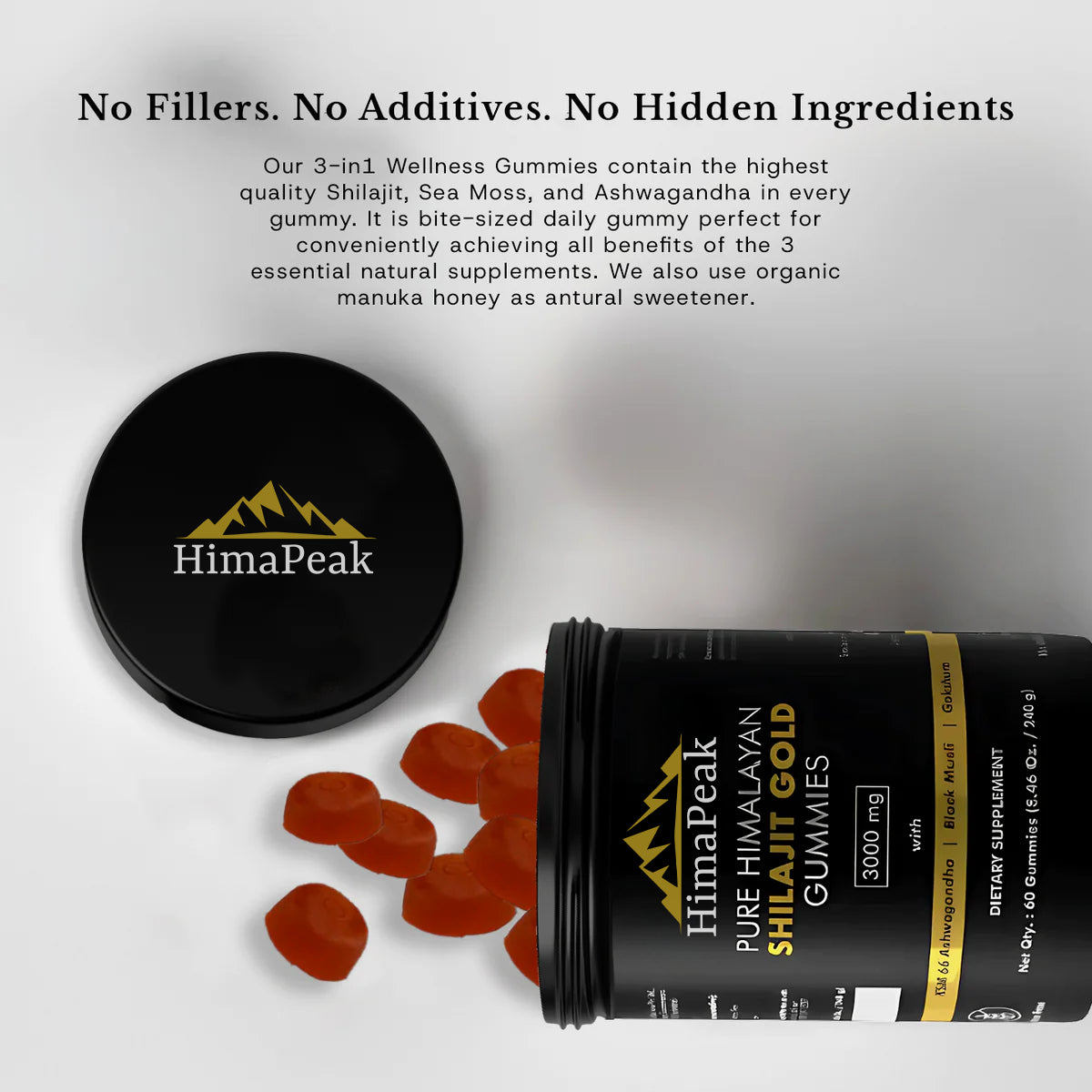 HIMAPEAK™ Pure Shilajit Gummies